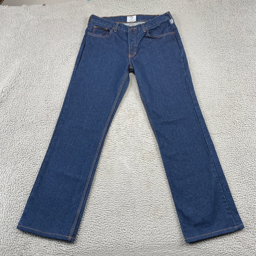 Tyndale Jeans Womens 10 Blue J233T MVM Rodeo Flame Resistant FR Workwear CAT 2